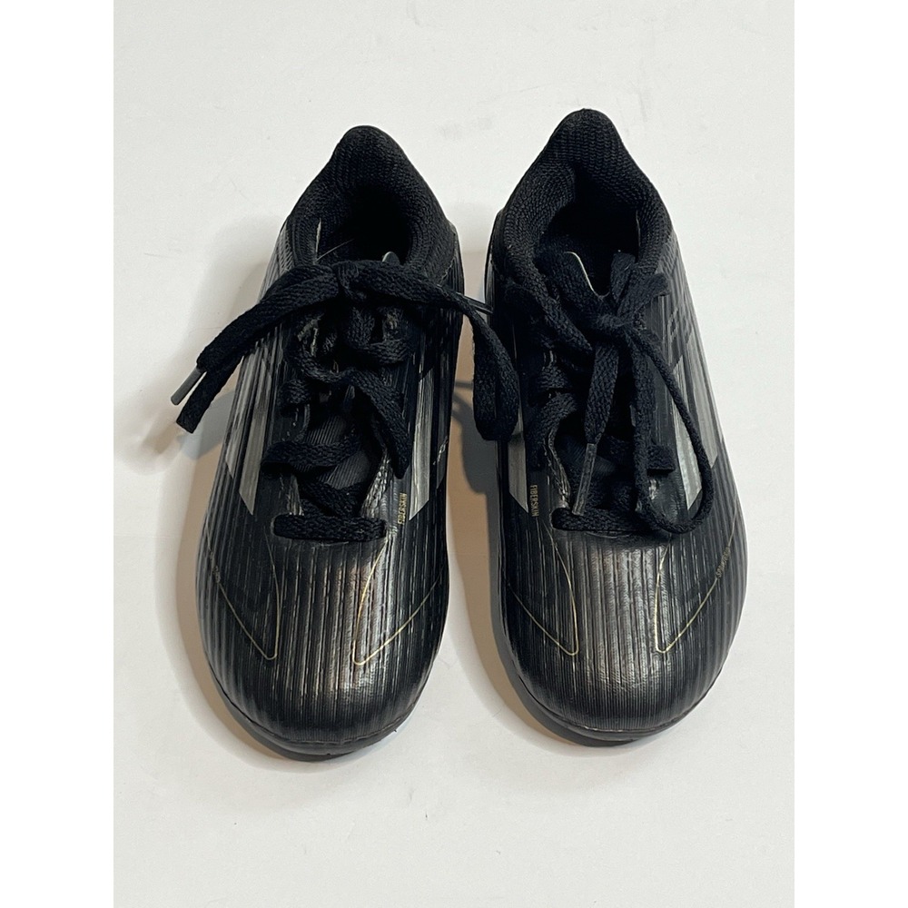 Adidas F50 Kids Black Soccer Cleats Size 10 1/2